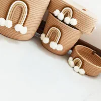 سبد لباس قیطان قیطون سیسمونی جهیزیه نوزادی تولیدی