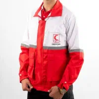 فروش کاپشن هلال احمر سایز XL