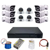 دوربین مدار بسته دام  و بولت و DVR پنج مگ|دوربین مداربسته|رشت, گلزاران|دیوار