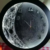 ساعت دیواری ماه ماه ساده