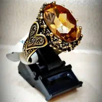 انگشتر سوپر استیل مردانه طلایی|بدلیجات|قم, ارم|دیوار