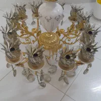 لوستر برنج نو|لوستر و چراغ آویز|مشهد, فتح المبین|دیوار