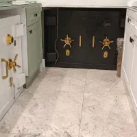 گاوصندوق زیرپیشخوان زیر ویترینی طلا جواهری 120 سکه