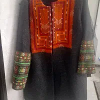 مانتو با طرح سنتی دست دوز کاملا نو