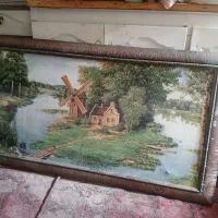 تابلوفرش و تابلونقاشی و گلدون|تابلو، نقاشی، عکس|خرم‌آباد, |دیوار