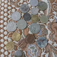 تعدادی سکه قدیمی|کلکسیون سکه، تمبر، اسکناس|شهرکرد, |دیوار