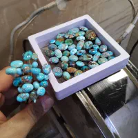 فیروزه ۶۰عدد اصل نیشابور پای هم دانه ای ۱۹هزار