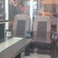 میز و صندلی بنگاهی .کامل با گاوصندوق و میز