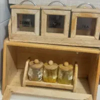 سرویس پا سماوری چوبی