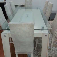 میز غذا خوری ۸ نفره