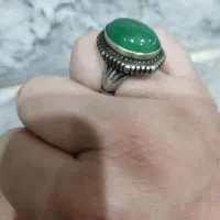 انگشتر دست دلبر عقیق سبز|جواهرات|قم, نوبهار|دیوار