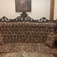 مبل استیل ۹ نفره چوب|مبلمان خانگی و میز عسلی|اصفهان, پارک مشتاق|دیوار
