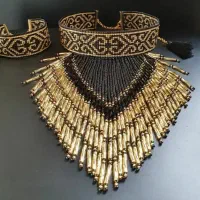 طوق گردن یا چوکر آویزدار شیک