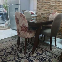 میز ناهارخوری ۴ نفره چوب