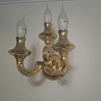 لوستر سقفی سلطنتی طلایی نو|لوستر و چراغ آویز|تهران, زرکش|دیوار