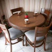 میز غذاخوری لهستانی|میز و صندلی غذاخوری|قشم, |دیوار