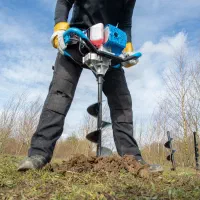 چاله کن موتوری ( اقساطی ابزار ملت کرمان )