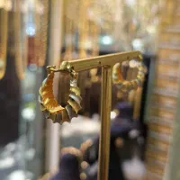 گوشواره صدفی بدون اجرت و مالیات فقط با ۶ درصد