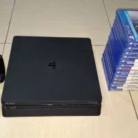 پلی استیشن ۴ اسلیم یک ترا دو دسته ps4