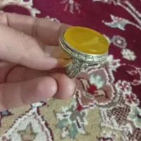 انگشتر نقره با نگین یاقوت یخی|بدلیجات|تبریز, |دیوار