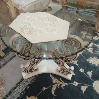 سه عدد جلو مبلی بسیار تمیز در حد نو