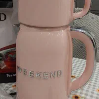 چای ساز صورتی weekend|سماور، چای‌ساز، قهوه‌ساز|تهران, جمال‌زاده|دیوار