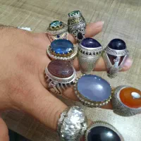 تعدادی انگشتره نقره فوق کلکسیونی، خاص و بی نظیر