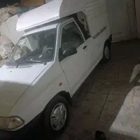 وانت پراید برای حمل کارگر زعفران