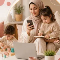 کار در منزل با تلفن همراه