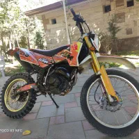 موتور تریل طرح کی تی ام 250 مدل 92