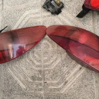 ۳ چراغ عقب ۲۰۶ سالم تمیز همراه ترمز و مه شکن عقب|قطعات یدکی و لوازم جانبی|ری, شهرری|دیوار