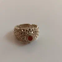 انگشتر نقره دست ساز قلمزنی مردانه و زنانه|جواهرات|پرند, فاز ۶|دیوار