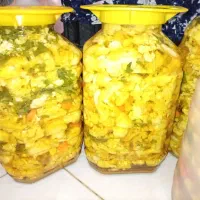 ترشی خانگی دبه ای 700