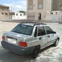 پراید نقره ای مدل ۸۵