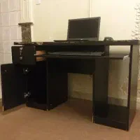 میز مشکی کامپیوتر وتحریر