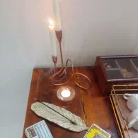 شمع تراپی و تاروت و ورق و قهوه