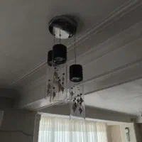 لوستر طرح مرجانی و پرده