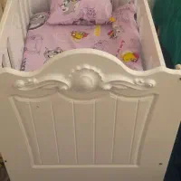 گهواره چوبی|تخت و صندلی بچه|تهران, عبدل‌آباد|دیوار