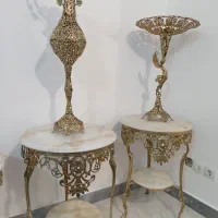 میزهابرنز،گلدان برنز،میوه خوری برنز،