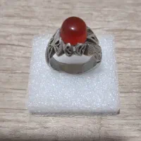 انگشتر عقیق سرخ