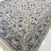 فرش طرح افشان نقره ای طلاکوب|فرش|تهران, تهرانپارس شرقی|دیوار