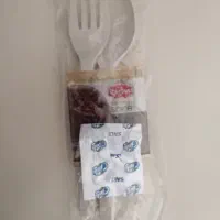 قاشق وچنگال یکبار مصرف