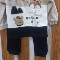 لباس جنس مخمل سایز یک در دو رنگ