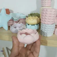 جا شمعی  گلدان دکوری تزئینی گل|بدلیجات|سبزوار, گلشن|دیوار