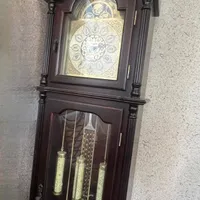 ساعت ایستاده چوبی