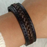 دستبند چرمموی یار