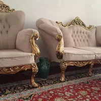 مبلمان ۸نفره دوعدد ۳نفره دو عدد تک نفره شیک
