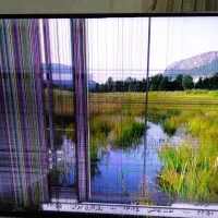 تلویزیون ال ای دی آسیب دیده