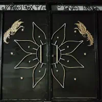 فروش انواع درب های حیاطی  سنگین قیمت مناسب|مصالح و تجهیزات ساختمان|نی‌ریز, |دیوار