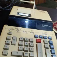 ماشین حساب حسابداری برقی شارپ - در حد نو|کلکسیون اشیاء عتیقه|مشهد, نیروی هوایی|دیوار